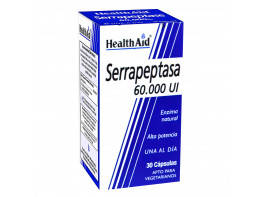 Imagen del producto Health Aid Serrapeptasa 60000ui 30 cápsulas