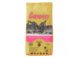 Imagen del producto Carnívoro Carnívoro puppy pato pavo pollo 15kg