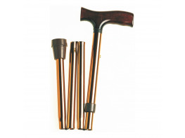 Imagen del producto BASTON PLEGABLE FASHION COBRE AD413B