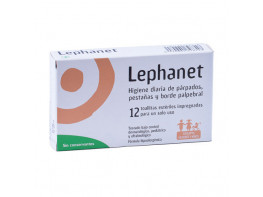 Imagen del producto LEPHANET 12 TOALLITAS LIMPIADORAS OJOS