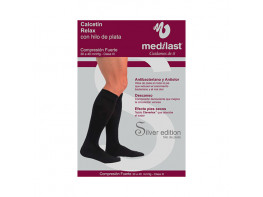 Imagen del producto CALCETIN MEDILAST FTE SILVER NEGRO MED
