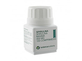 Imagen del producto BotánicaPharma spirulina 400mg 100u