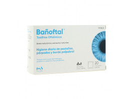 Imagen del producto Bañoftal toallitas oculares 20 unidades
