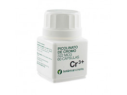 Imagen del producto BotánicaPharma picolinato cromo 322mg 60u