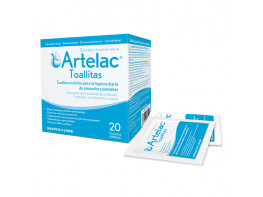 Imagen del producto Artelac Toallitas limpieza párpados y pestañas 20 uds