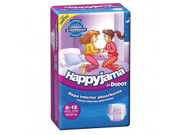 Imagen del producto Dodot Pañal Happyjama T8 27-57k niña 13 uds