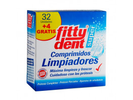 Imagen del producto FITTYDENT LIMPIADOR 32 TABLETAS + 4 GRAT