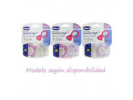 Imagen del producto Chicco Chupete physio silicona niña 16-36 meses 2u
