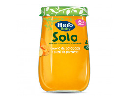 Imagen del producto Hero Baby Solo ecológico crema de calabaza y puré de patatas 190g
