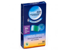 Imagen del producto SNOREEZE LAMINAS ORALES RONQUIDOS 14 UDS