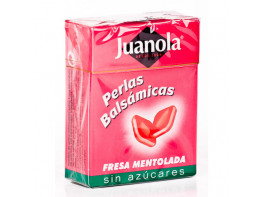 Imagen del producto Juanola perlas de fresa mentolada 25 gr