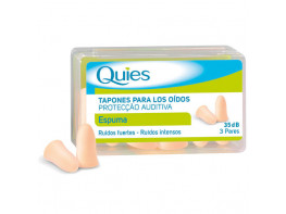 Imagen del producto QUIES TAPONES DE OIDO GOMA 6 UDS.