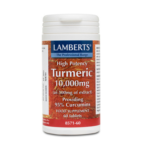 Imagen de Lamberts cúrcuma 20000mg 60tab 8571