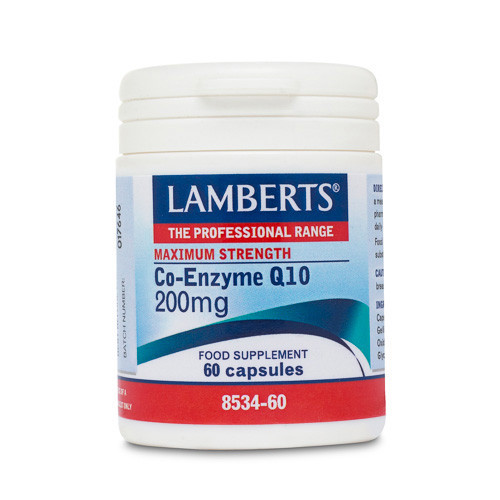 Imagen de COENZIMA Q10 60 CAPS 200MG 8534 LAMBERTS