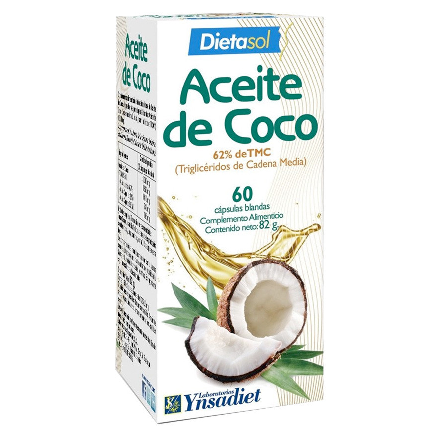 Imagen de Ynsadiet Aceite de coco bio 400g