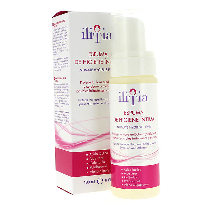 Imagen de Ilitia espuma higiene intima 180ml