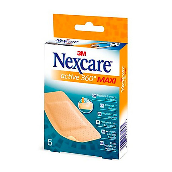 Imagen de Nexcare active 360º 10x6cm 5und.