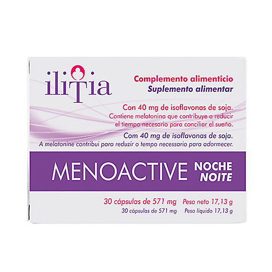 Imagen de Ilitia menoactive noche 30 cápsulas