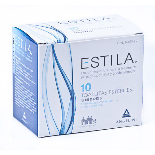 Imagen de ESTILA PARPADOS/PESTAÑAS 10 TOALLITAS