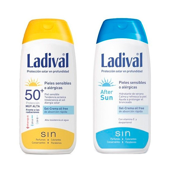 Imagen de Ladival allerg 50+ crema 200ml+after sun