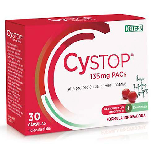 Imagen de CYSTOP PROTECCION VIAS URINARIAS 30 CAPS