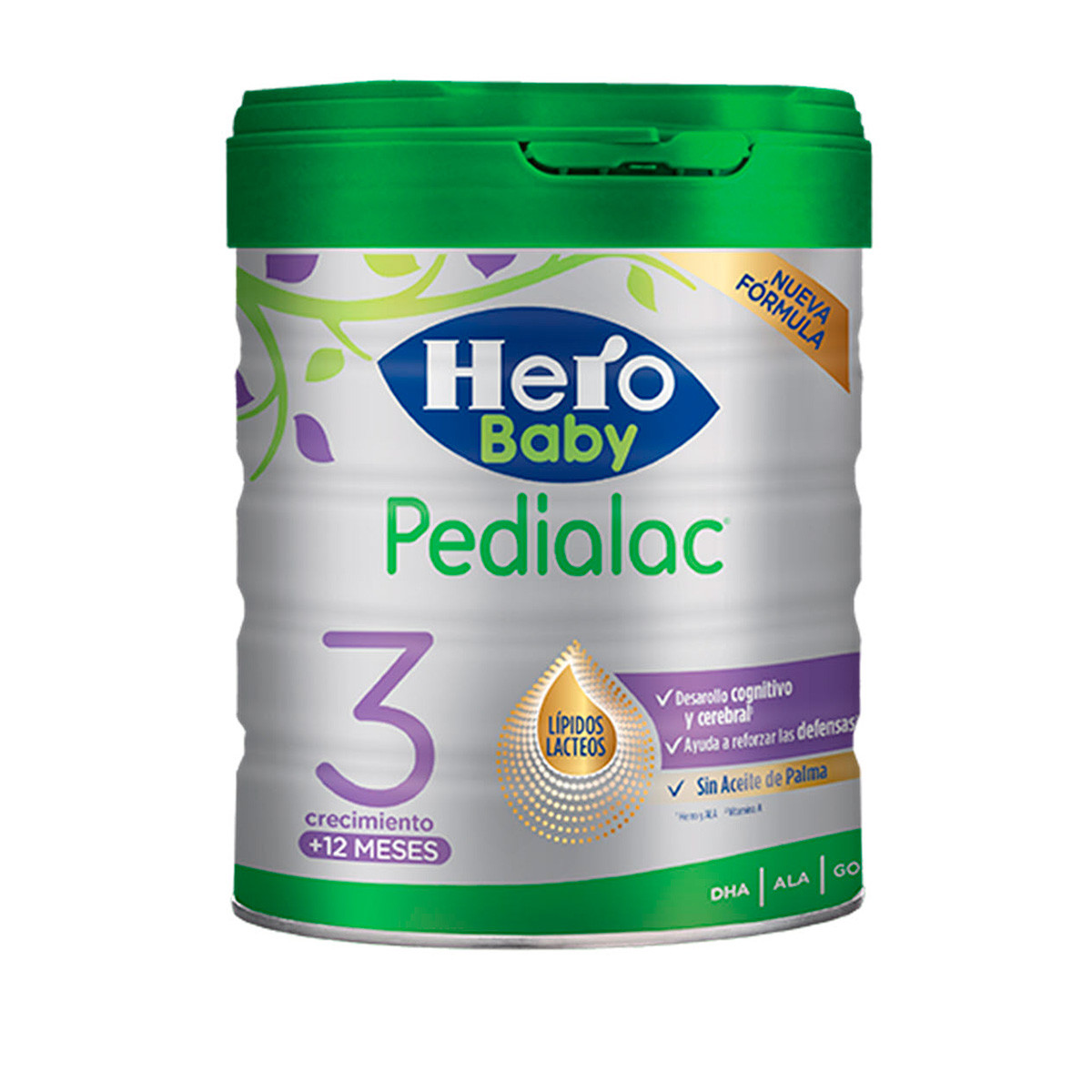 Imagen de Hero Baby Pedialac 3 leche de crecimiento 800g