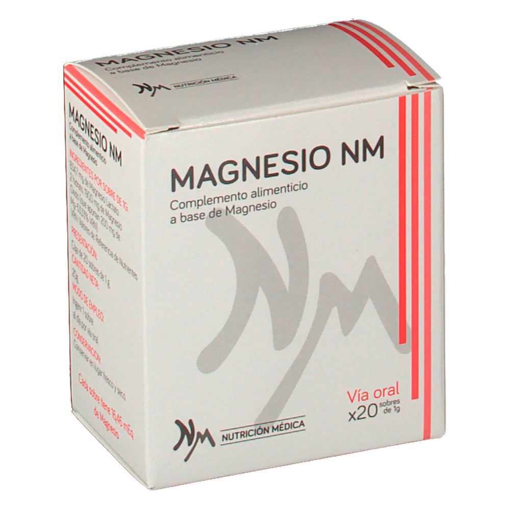 Imagen de Magnesio nm 20 sobres 1g