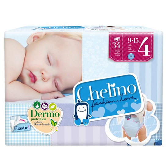 Imagen de Chelino pañal love t/4 9-15 kg 34uds
