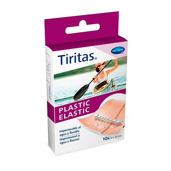 Imagen de Hartmann tiritas plastic elástic 6x10cm 10u