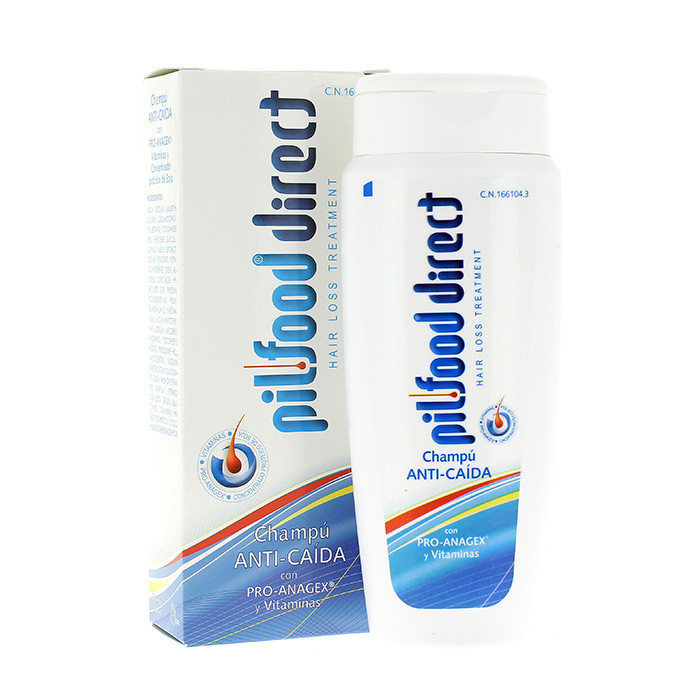 Imagen de PILFOOD DIRECT CHAMPU ANTICAIDA 200 ML