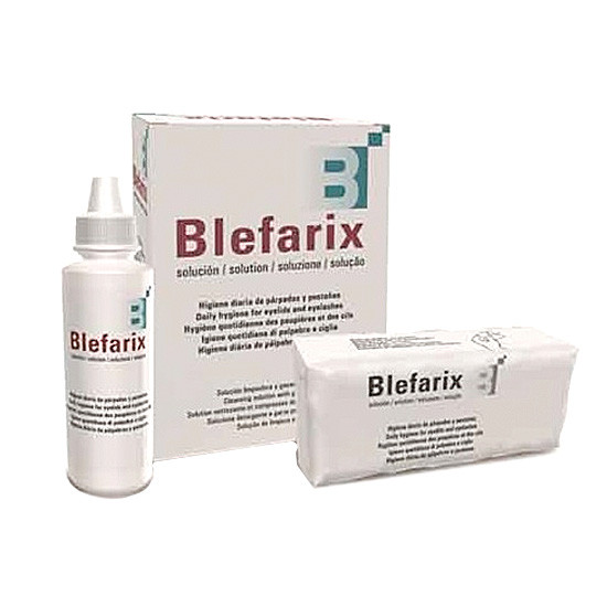 Imagen de BLEFARIX SOLUCION 100 ML + 100 GASAS