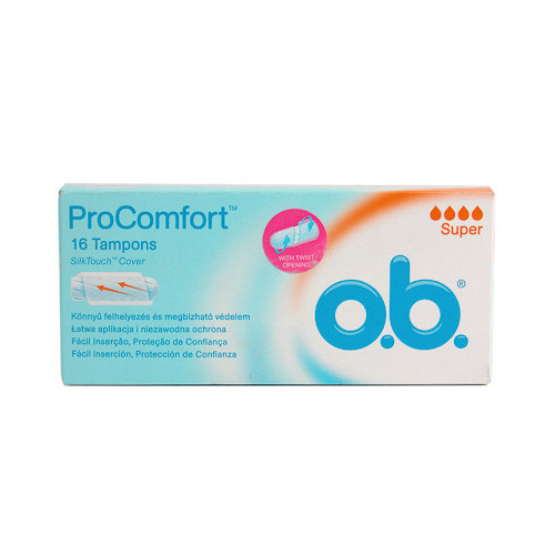 Imagen de Tampones o.b. procomfort super 16 uds.