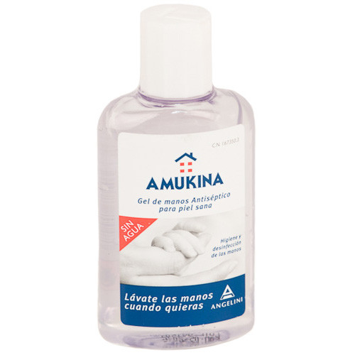 Imagen de Amukina gel desinfectante manos sin agua 80 ml