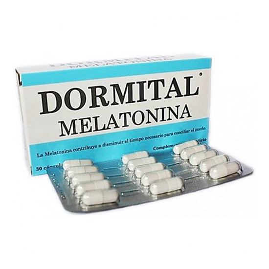 Imagen de DORMITAL MELATONINA 30 CAPSULAS