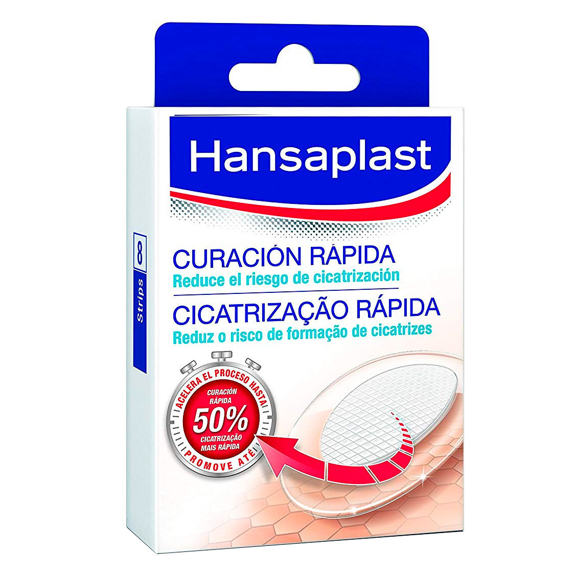 Imagen de Hansaplast cura rapida 8 apositos