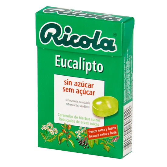 Imagen de RICOLA CARAMELOS EUCALIPTU S/A 50 G.