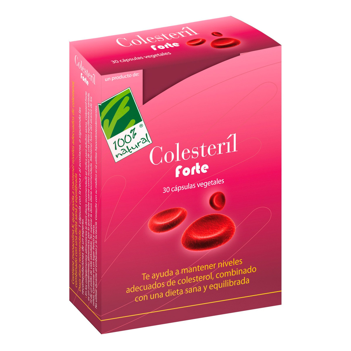 Imagen de 100% Natural Colesteril forte 30 cap