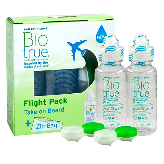 Imagen de Bausch&Lomb Biotrue flight pack 2x60ml