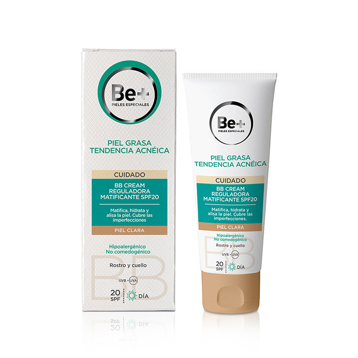 Imagen de Be+ bb cream reg.matif.f20 p/clara 40ml
