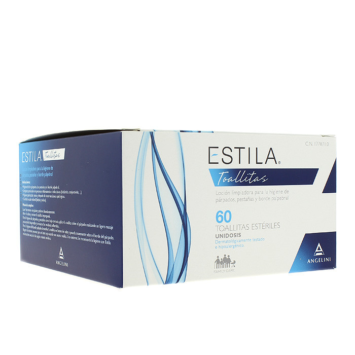 Imagen de ESTILA PARPADOS/PESTAÑAS 60 TOALLITAS