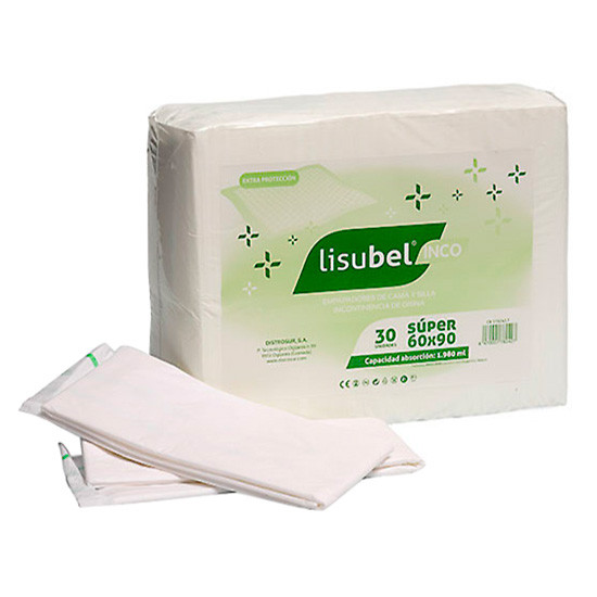 Imagen de Lisubel empapador super 60 x 90 30 uds