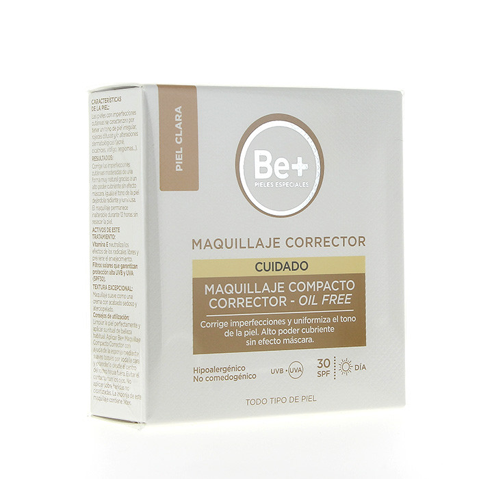 Imagen de Be+ maquillaje compac spf30 p/clara 10gr