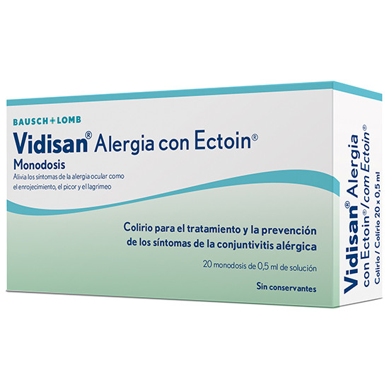 Imagen de Vidisan Alergia con Ectoin 20 monodosis