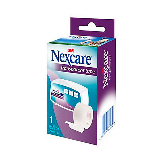 Imagen de Nexcare esparadrapo transpa rollo 2,5x5m