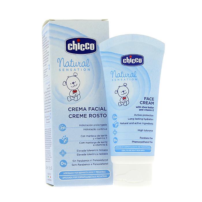 Imagen de Chicco Natural Sensation crema facial bebé 50ml