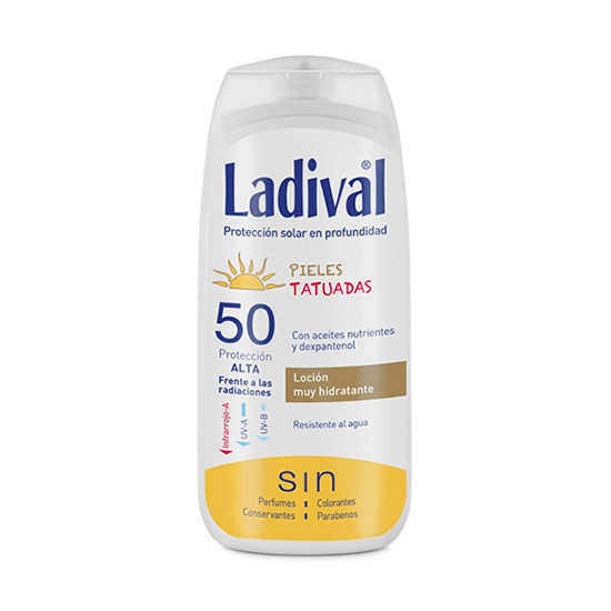 Imagen de Ladival piel tatuada spf50 locion 200ml