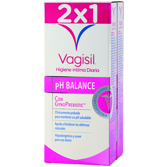 Imagen de Vagisil higiene íntima diaria ph balance pack 2x250ml