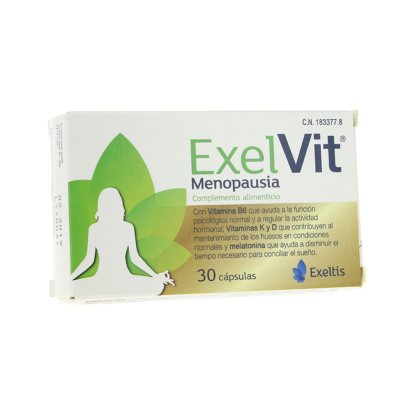 Imagen de EXELVIT MENOPAUSIA 30 CAPSULAS