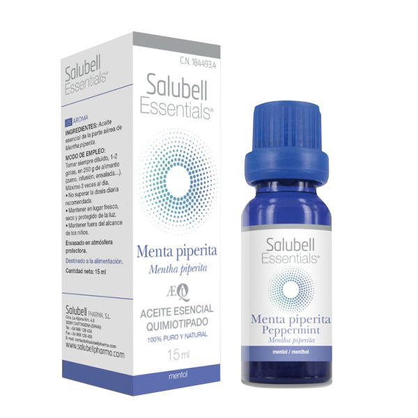 Imagen de Salubell Aceite esencial oral menta piperita 15ml