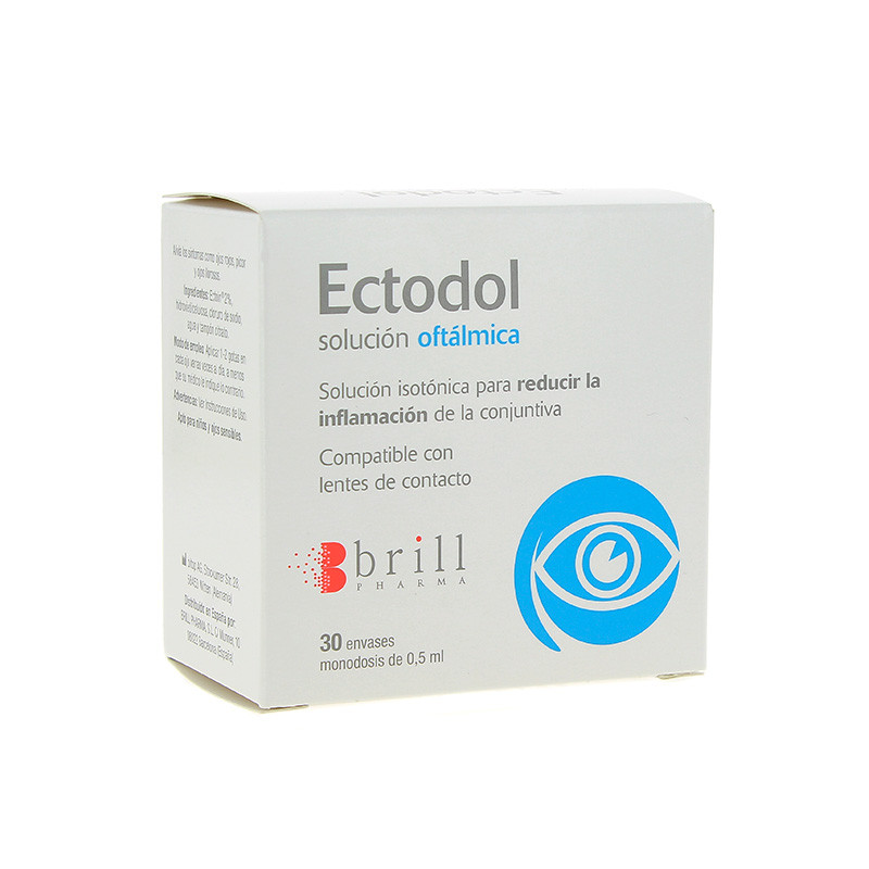 Imagen de ECTODOL SOLUCION OFTALMICA 30 MONODOSIS